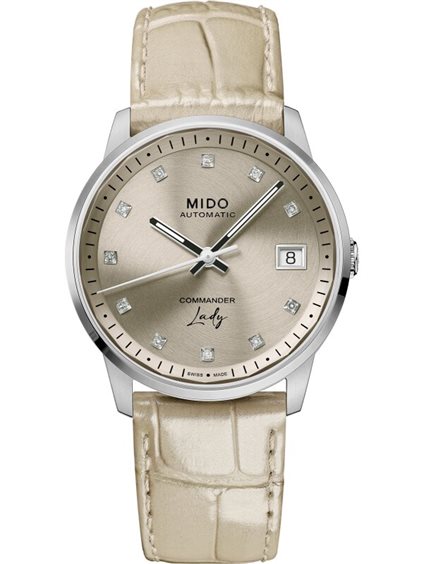 Mido commander online quartz